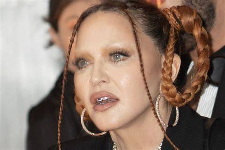 
Madonna Wears Lingerie, Carries a Riding Crop to Art Basel ‘Sex’ Party — and Daughter Lourdes Joins! 